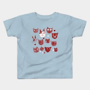 I love cats Kids T-Shirt